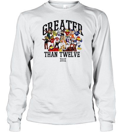 Big 12 Greated Than Twelve Mascot Family T-Shirt