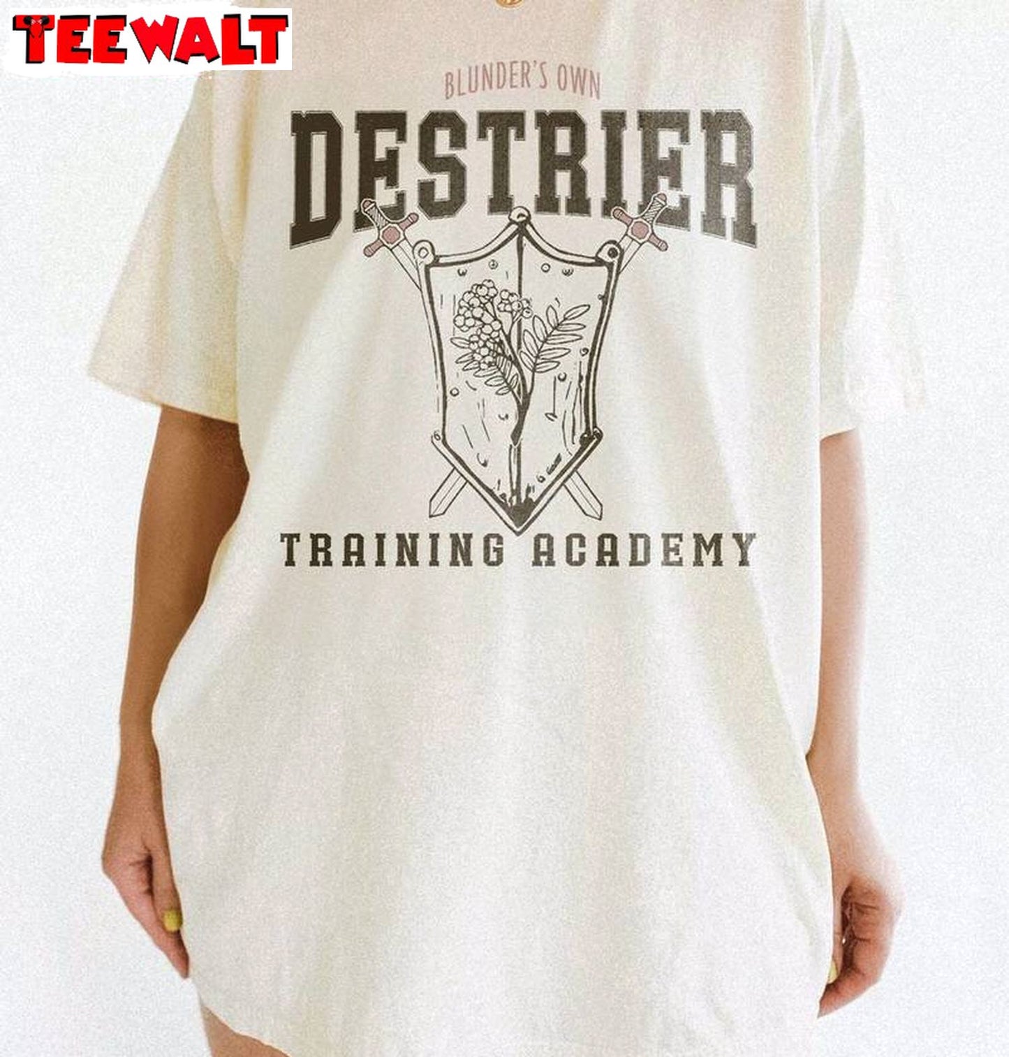 Funny One Dark Window Shirt, Destrier Training Trendy Crewneck Long Sleeve