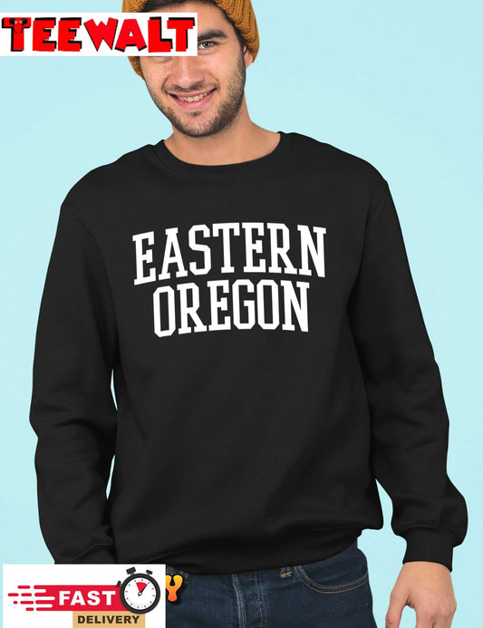 Eastern Oregon Athletic Arch College University _ Alumni T-Shirt