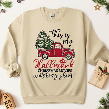 This Is My Hallmark Christmas Movie Watching Sweatshirt