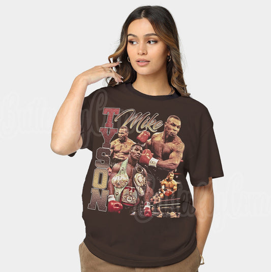 Vintage Style Mike Tyson Bootleg Boxing Rap T-Shirt