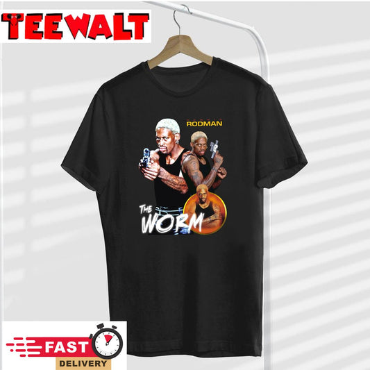 Dennis Rodman The Worm Fan Art Unisex T-Shirt