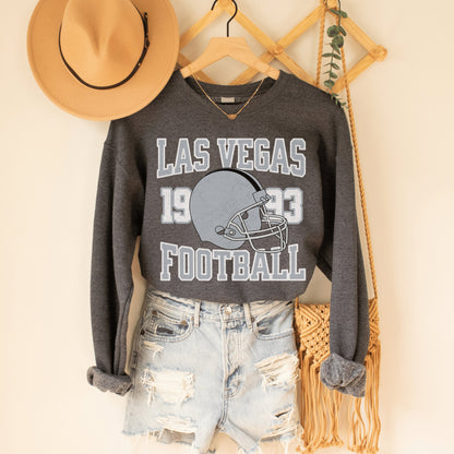 Las Vegas Raiders Vintage Style Football Sweatshirt Crewneck Shirt