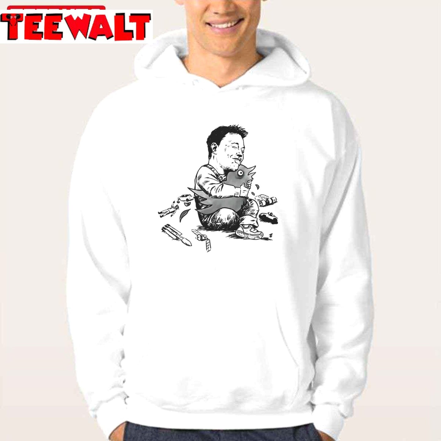 Elon Musk Twitter Funny Art Unisex T-Shirt