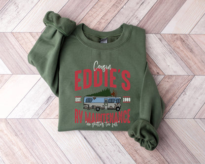 Cousin Eddie'S Rv Maintenance Sweatshirt Funny Holiday