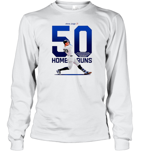 New York Yankees Aaron Judge 50 Home Runs T-Shirt