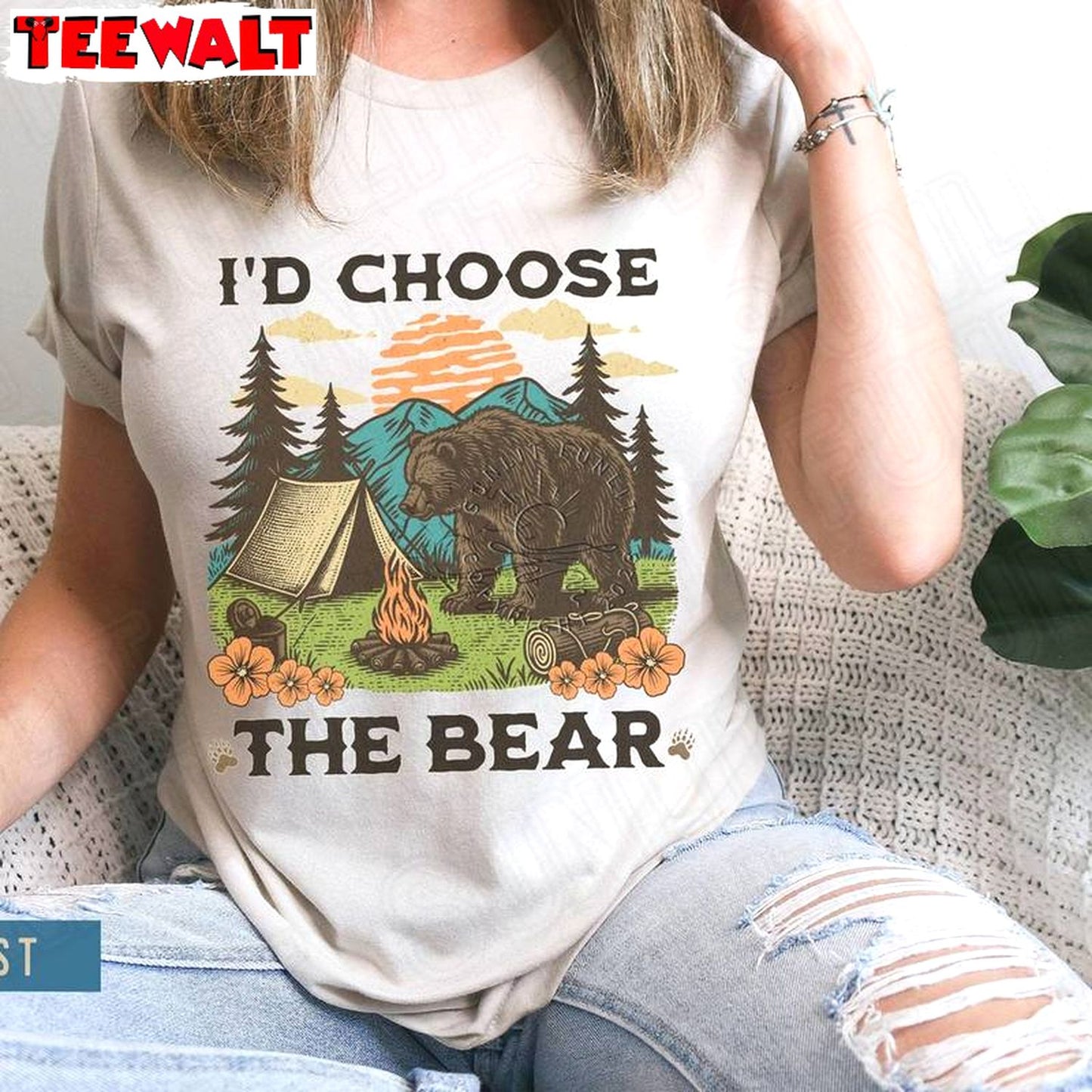 Limited Womens Rights T Shirt , Trendy I Choose Bear Shirt Long Sleeve