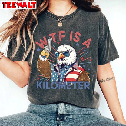 Trendy Wtf Is A Kilometer Meme Shirt, Funny Meme T