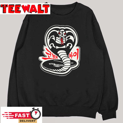 Cobra Kai Karate Dojo South Korea Snake Logo Sekai Taikai T-Shirt