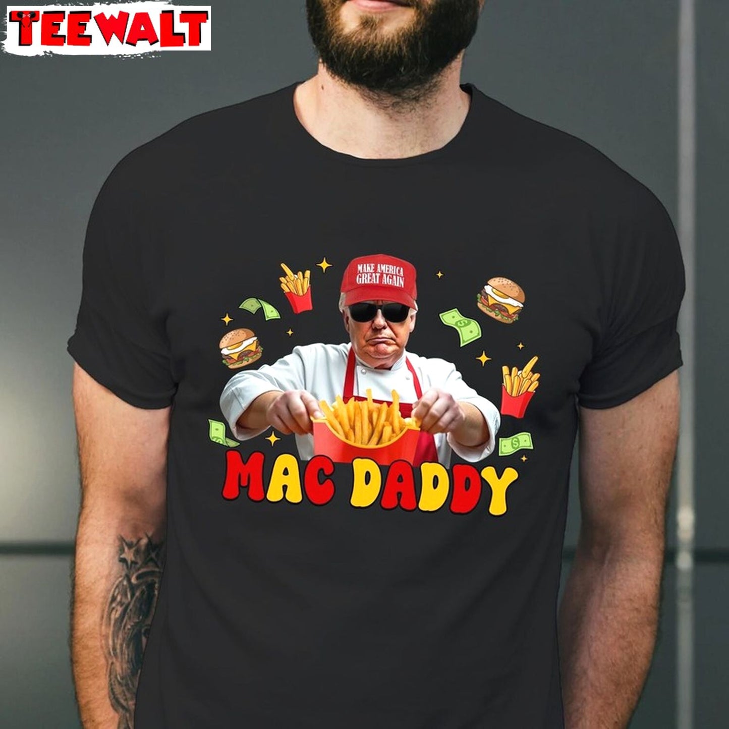 Trump Maga Daddy Shirt, For Family, Tee, Merch