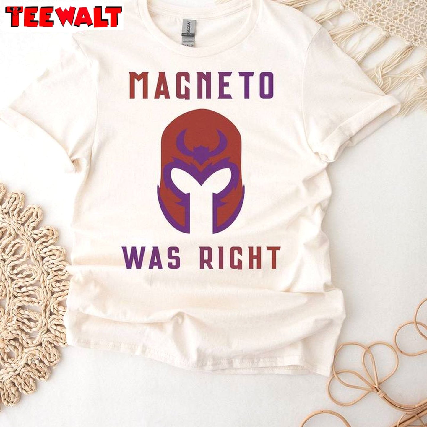 Groovy Magneto Was Right Shirt, Must Have Xmen 97 Unisex Hoodie Crewneck