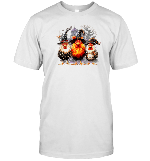 Halloween Chicken Funny Chicken Ghost T-Shirt