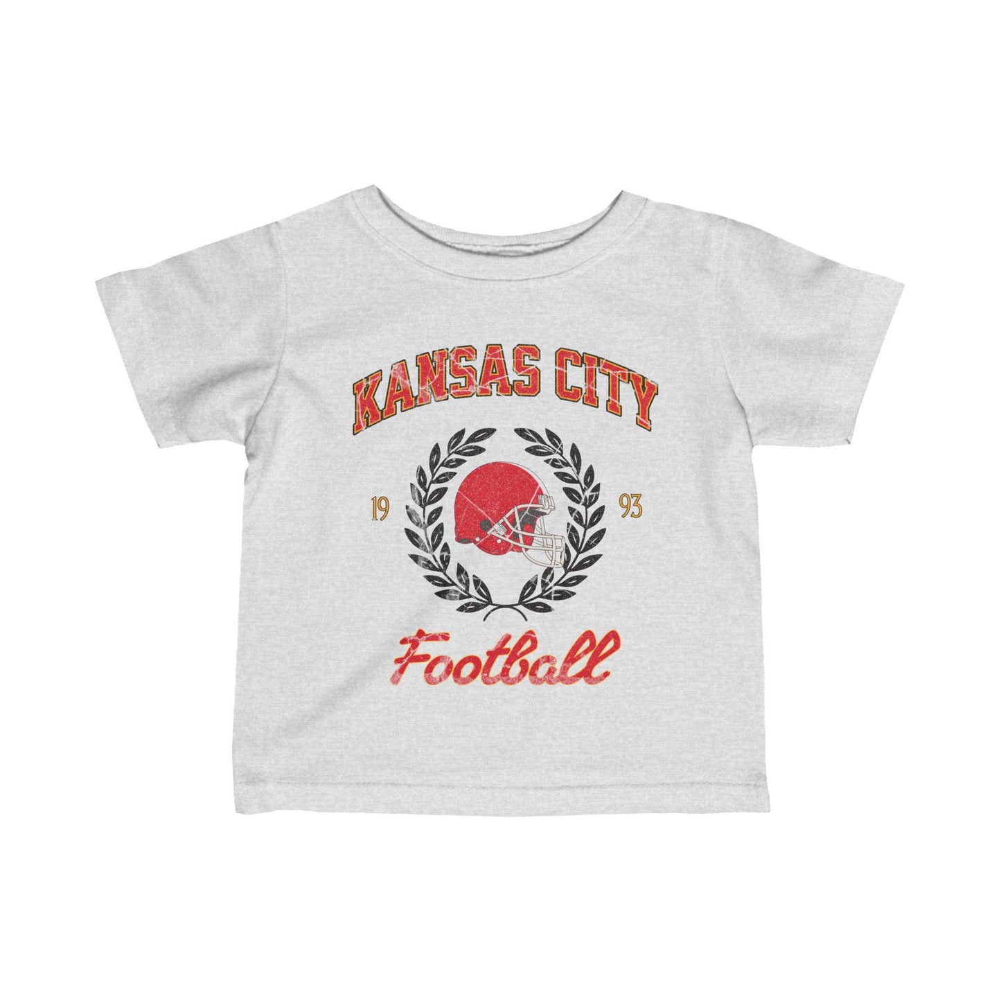 Kansas City Football Toddler Shirt - Kids Game Day Retro Apparel