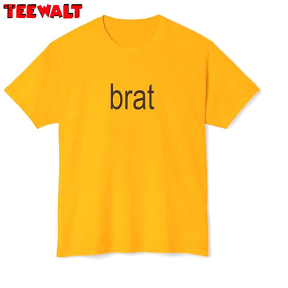 Awesome Brat Unisex T Shirt, Must Have Long Sleeve Tee Tops For Men Women