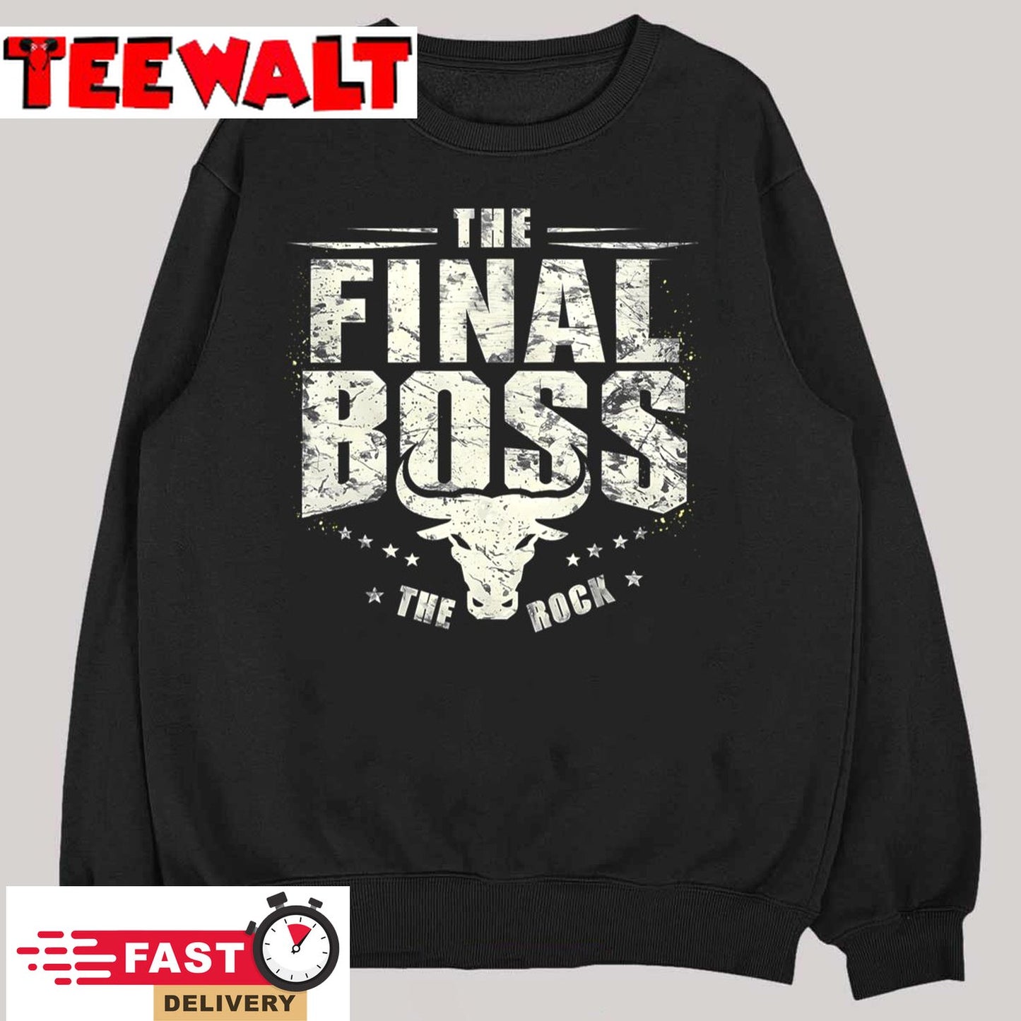 Rock Vintage Music Boss Final White Design Fun Music Lover T-Shirt