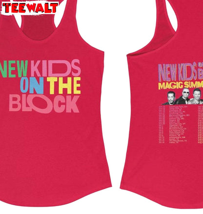 Nkotb Magic Summer 2024 Unisex Hoodie, New Rare New Kids On The Block Shirt Crewneck