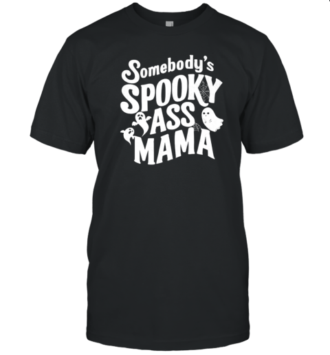 Fun Halloween Ghosts  Spooky Mom Art T-Shirt