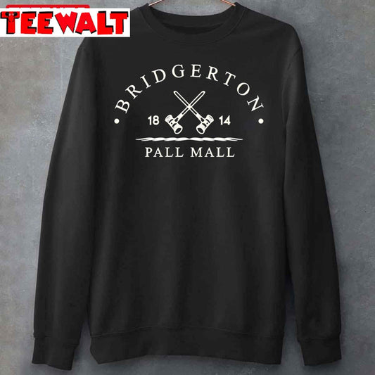 Bridgerton Pall Mall Logo Est 1814 Unisex Sweatshirt