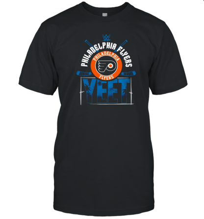 Philadelphia Flyers Hockey Jey Uso WWE Yeet T-Shirt