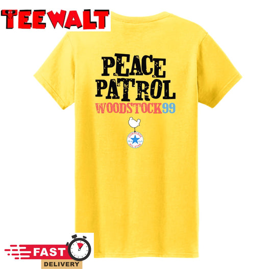 Woodstock 99 T-Shirt Peace Patrol Woodstock 99 T Shirt