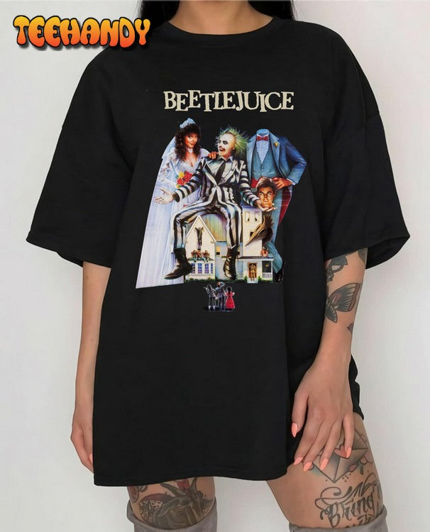 Beetlejuice 1988 Movie shirt, Vintage Horror Beetlejuice Shirt