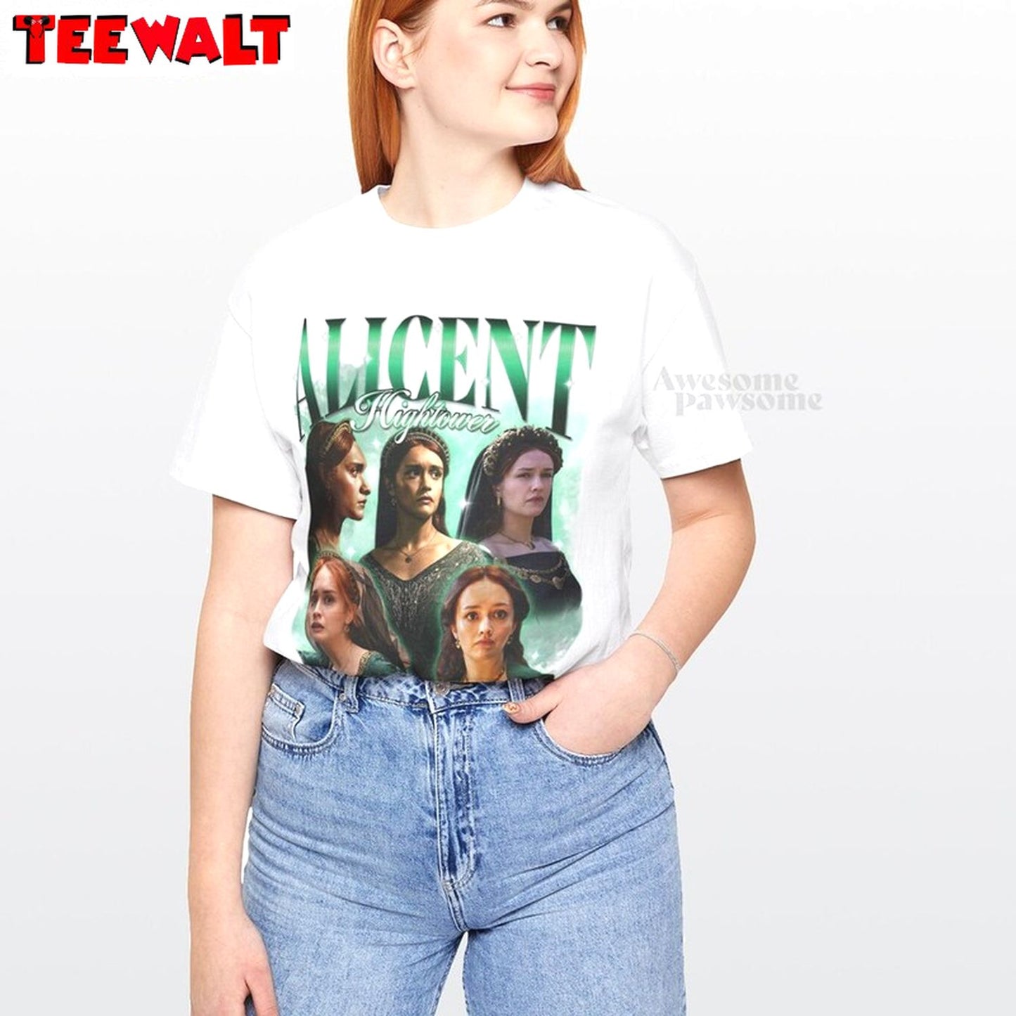 Creative Alicent Hightower T Shirt, Must Have Aegon Targaryen Shirt Sweater