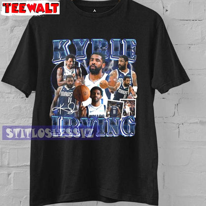 Classic 90s Kyrie Irving Basketball Shirt, Unique Tank Top Gift For Basketball Lovers