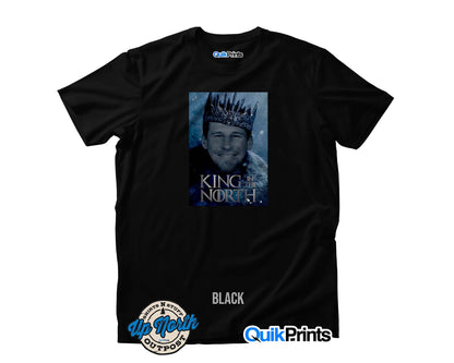 Dan Campbell Is King In The North Detroit Football T-Shirts