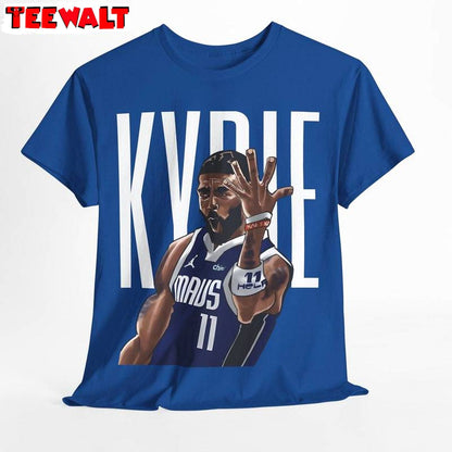 Kyrie Irving Basketball Comfort Shirt, Funny Basketball Crewneck Long Sleeve