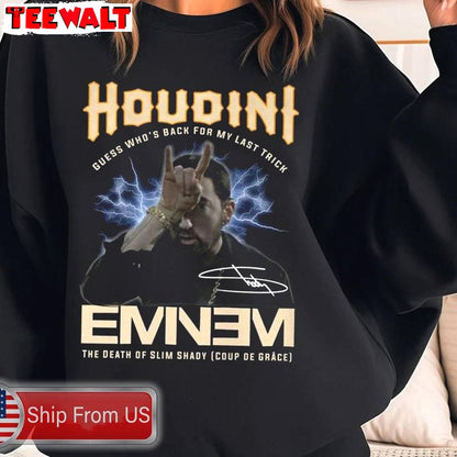 Funny Eminem Gildan Sweatshirt , New Rare The Eminem Show