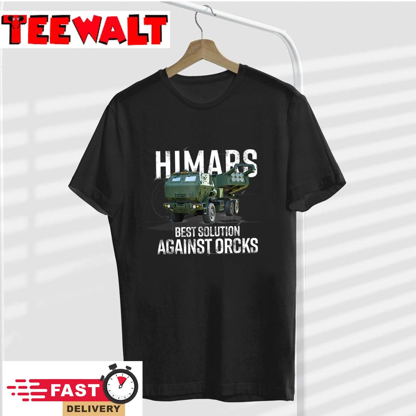 Himars Best Solution Against Orcks Army Ukarine USA T-Shirt