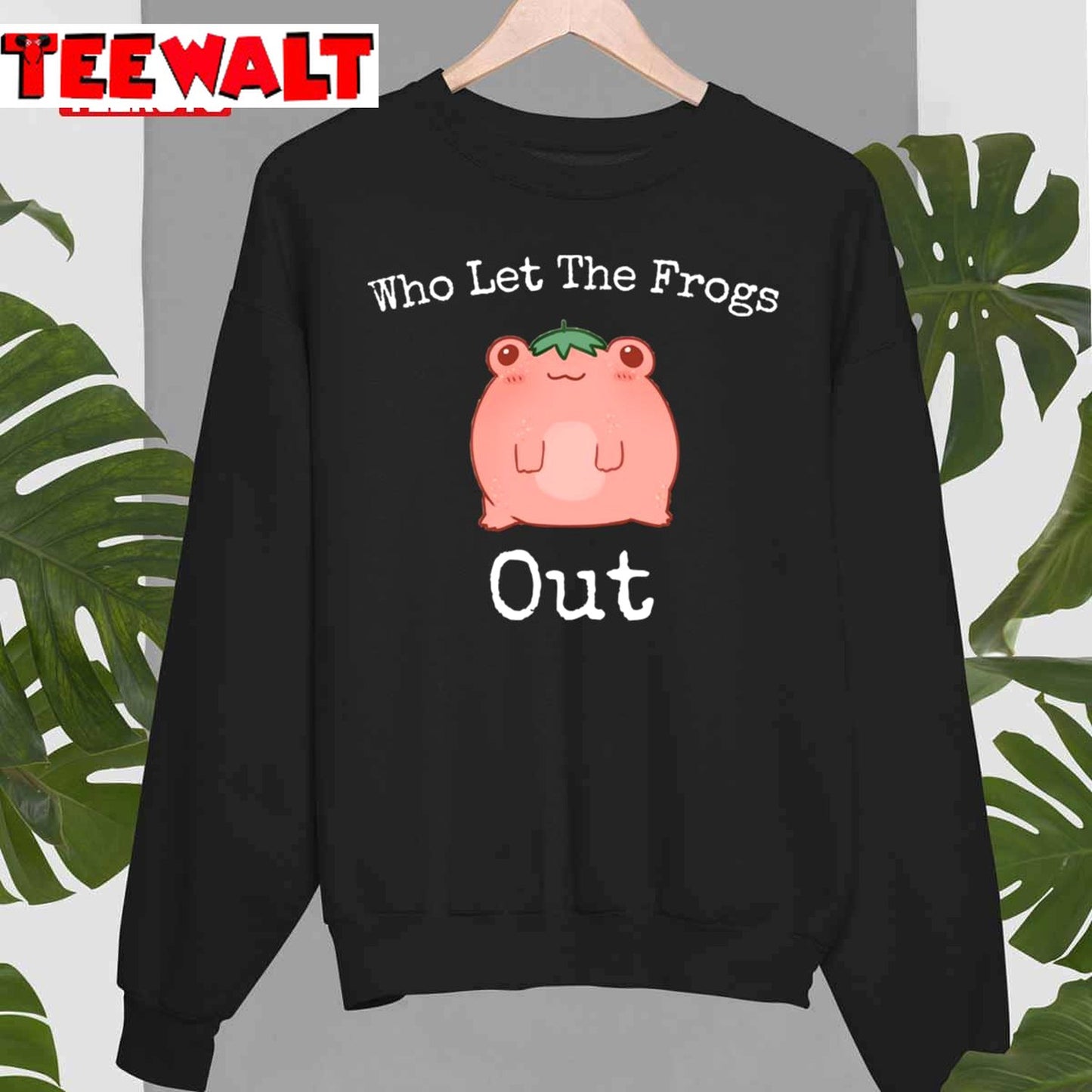 Kawaii Who Let The Frogs Out Unisex T-Shirt