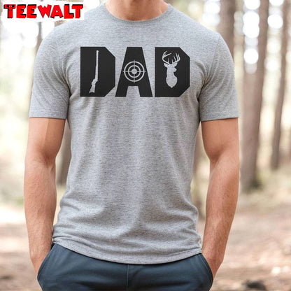 Comfort Hunter Dad Shirt, Fathers Day Inspirational Unisex Hoodie Short Sleeve