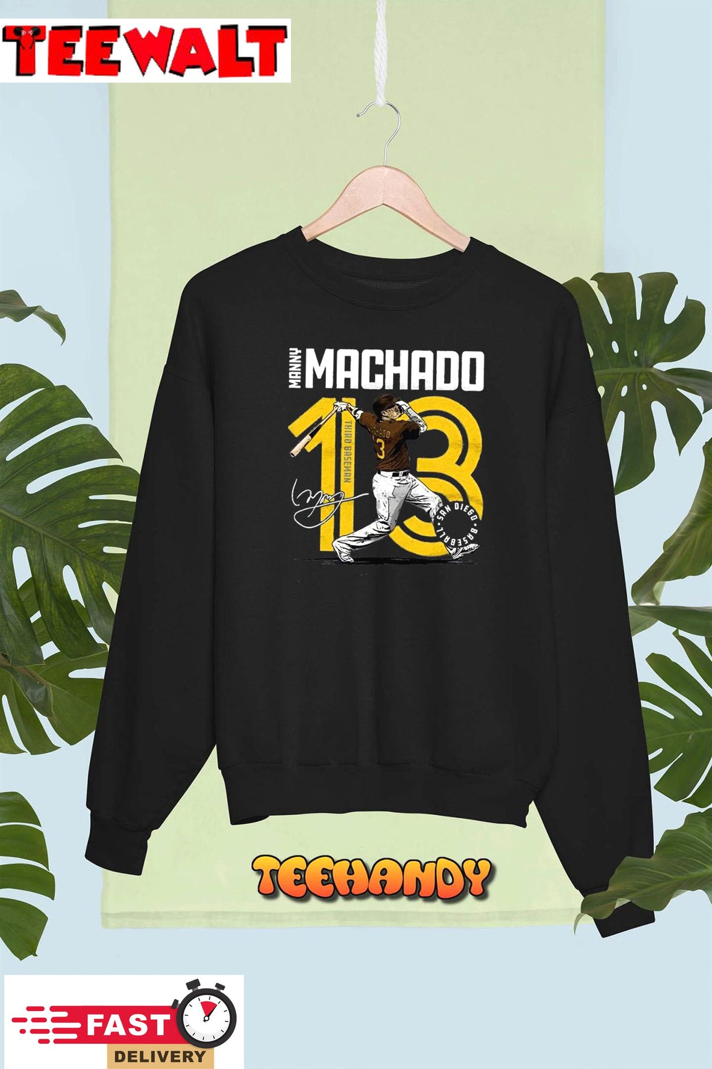 San Diego Baseball Manny Machado 13 T-Shirt