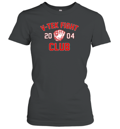 Jason Varitek Boston Red Sox V Tek Fight Club 2004 T-Shirt