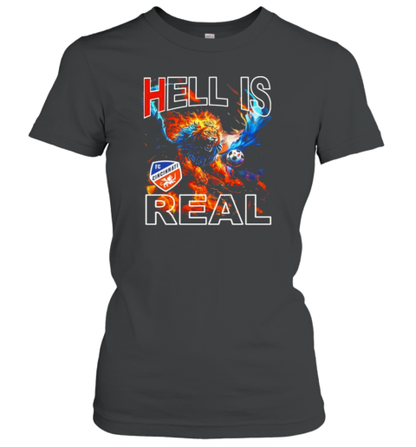 FC Cincinnati Hell is Real Firey Pursuits T-Shirt