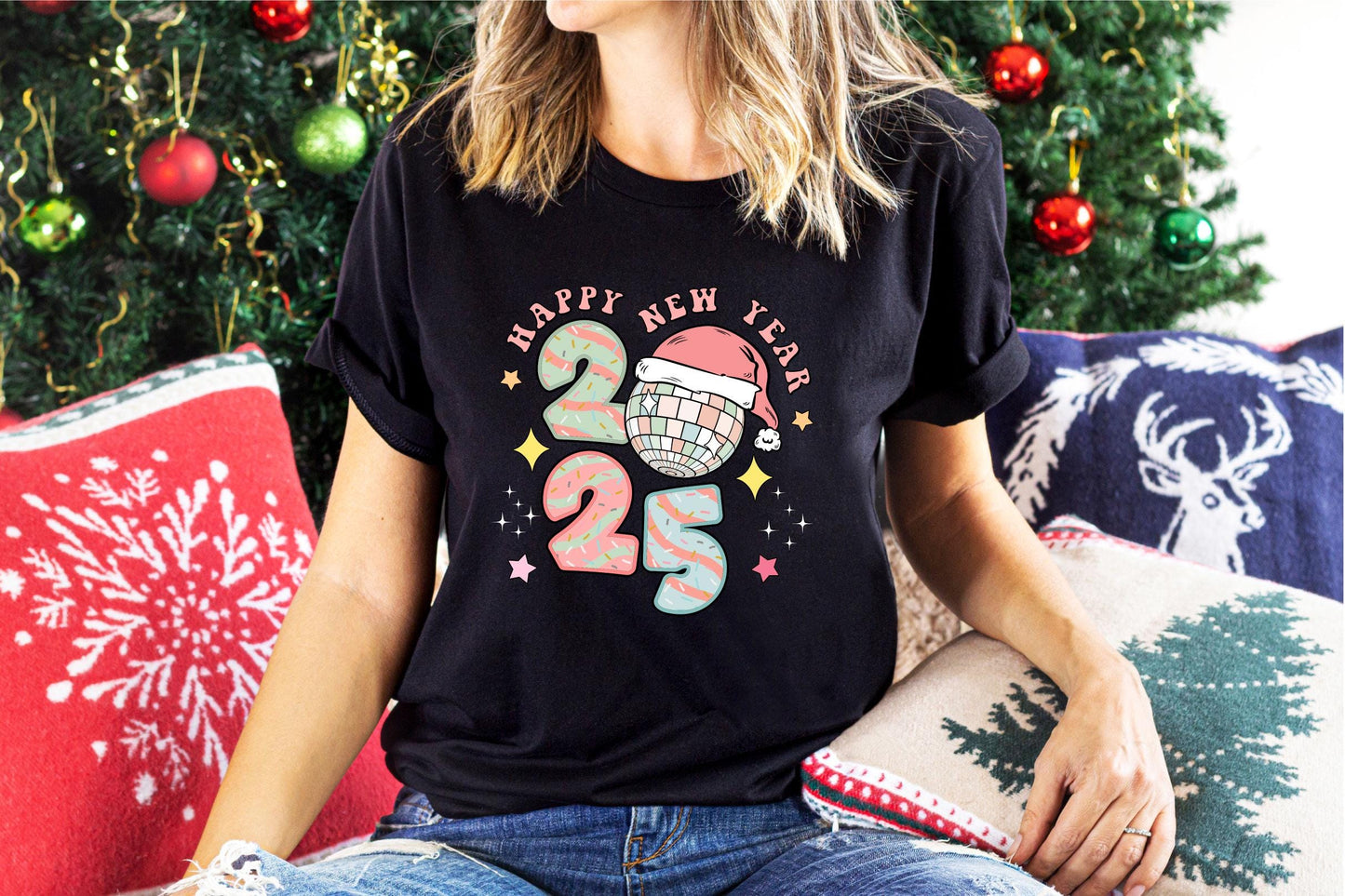 Happy New Year Squad 2025 Party Sweatshirt