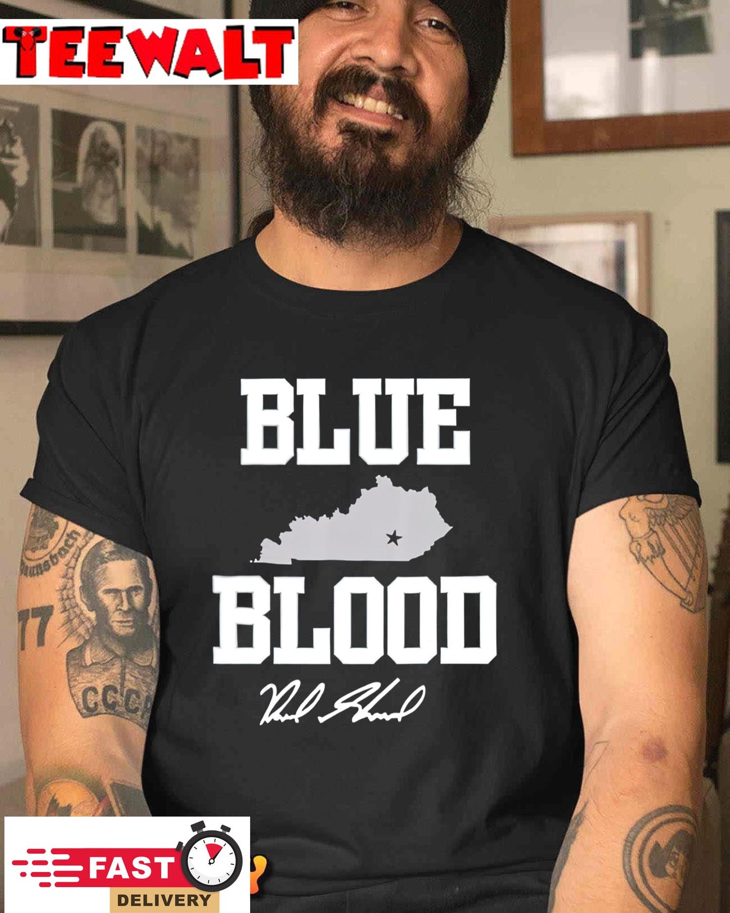 Reed Sheppard Blue Blood T-Shirt