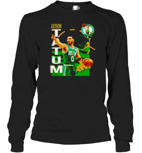 Boston Celtics Jayson Tatum Autograph T-Shirt