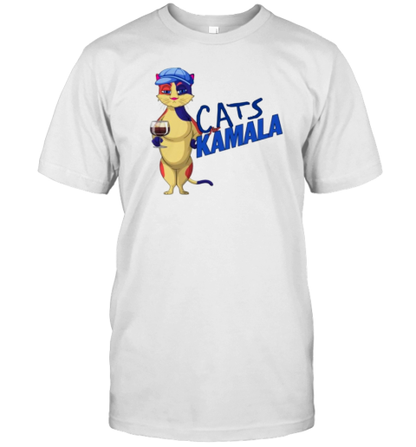 Cats For Kamala Cat Drink T-Shirt