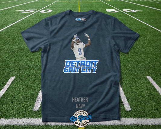 Detroit Grit City Jamo - Custom Detroit Football T-Shirt