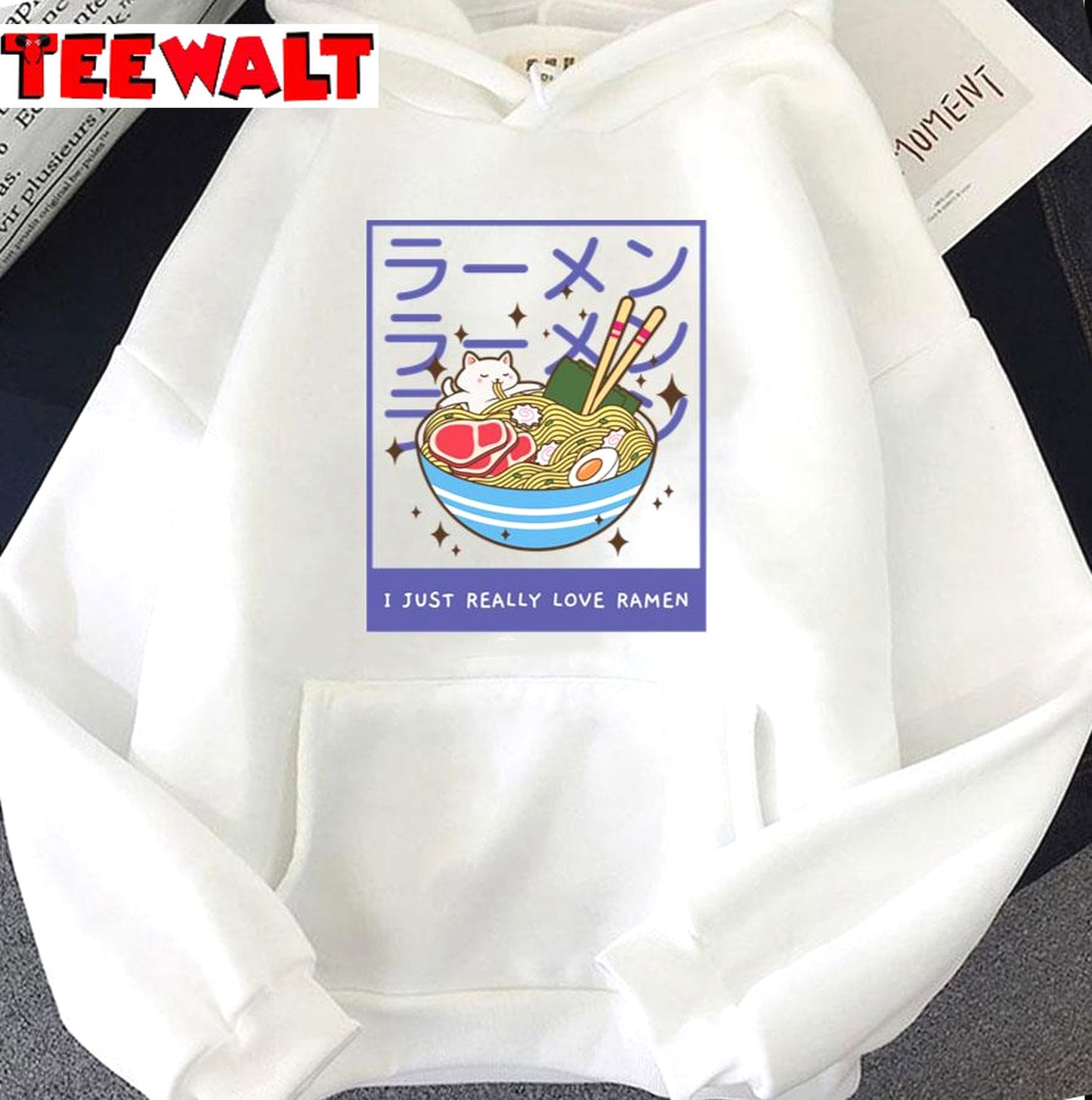 Kawaii Japanese Ramen Anatomy Anime Unisex T-Shirt