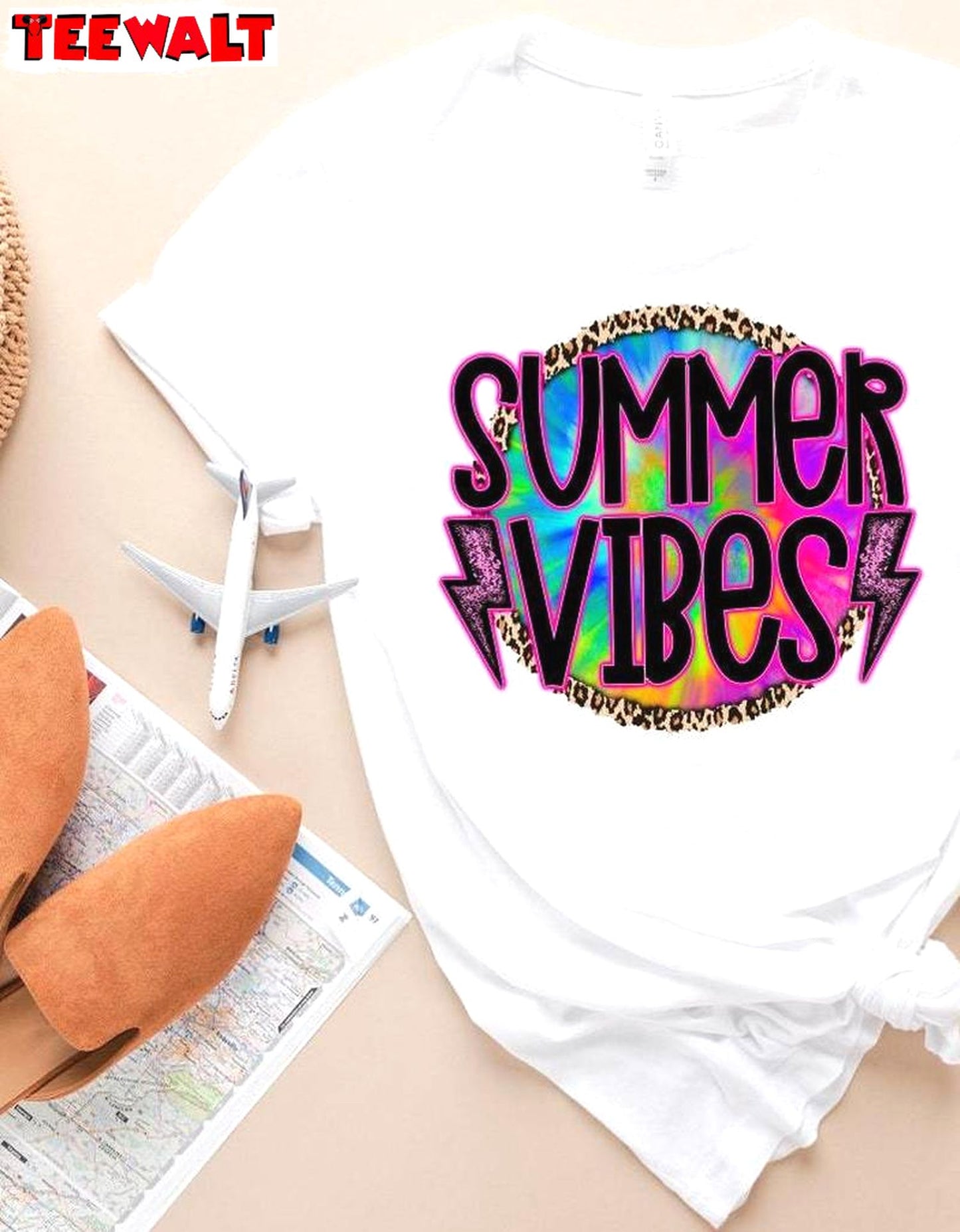 Fantastic Summer Vibes Shirt, Awesome Vacation Unisex Hoodie Long Sleeve