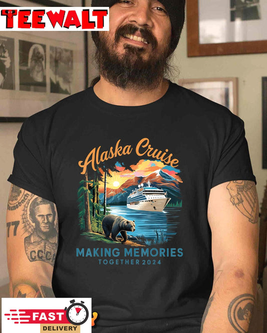 Matching Family Friends and Group Alaska Cruise 2024 Trip T-Shirt