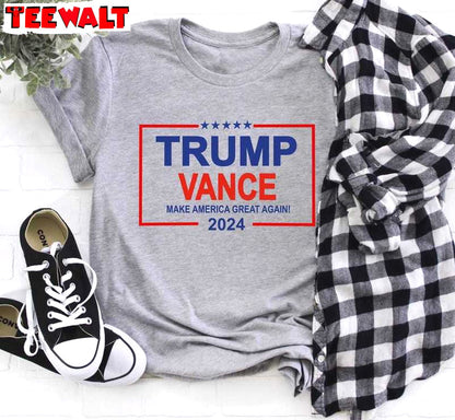 Creative Trump Vance Shirt, Limited Trump Fight Crewneck Tee Tops