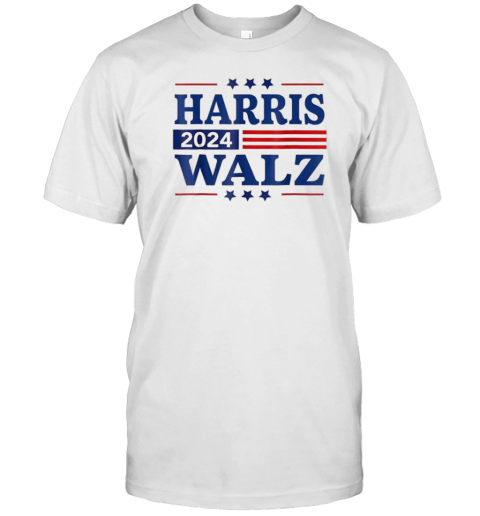 Harris Walz 2024 Election Kamala Harris Tim Walz 24 T-Shirt