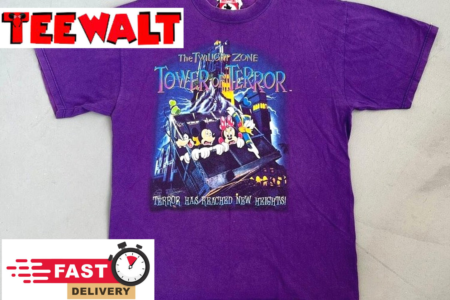 Tower of Terror Vtg Poster Shirt