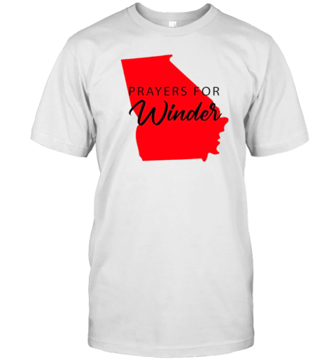 Winder Strong Prayers For Winder Map T-Shirt