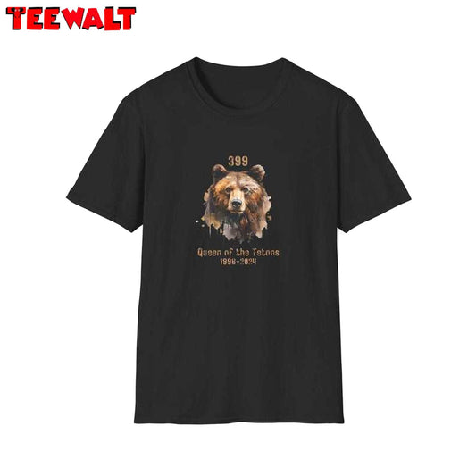 Teton 399 Shirt Wildlife Outdoor Shirt, Grizzly And Cub Bear Shirt