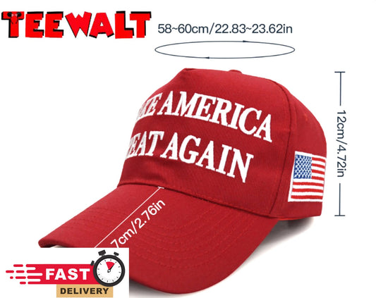 Trump Make American Great Again Embroidered Cap